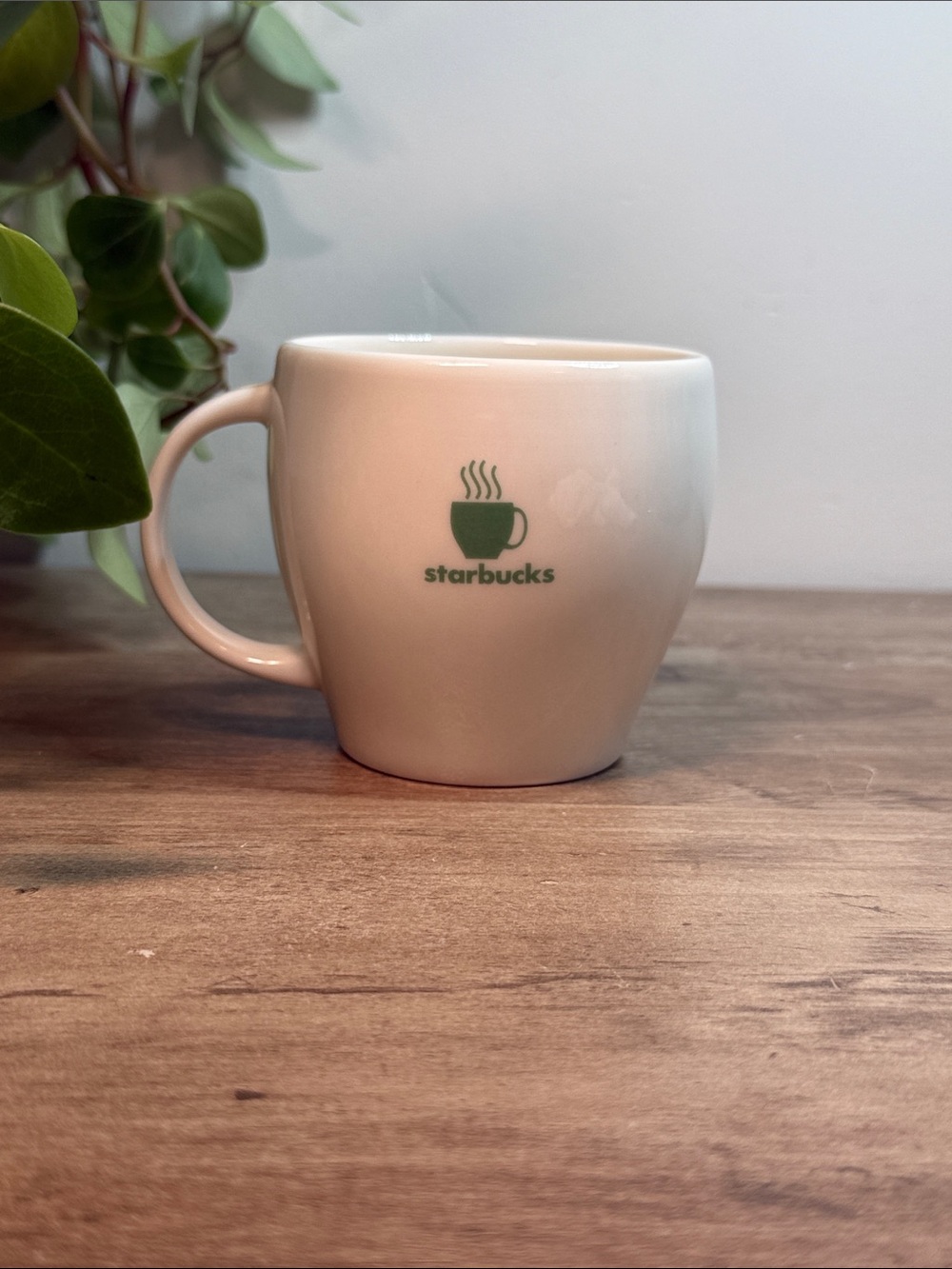 Starbucks Barista 2003 Cream Mug Green Cup Logo